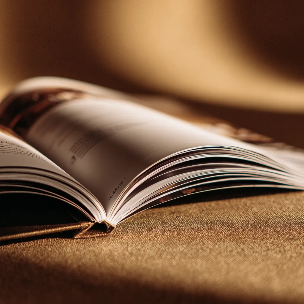 Illustration d'un livre portfolio