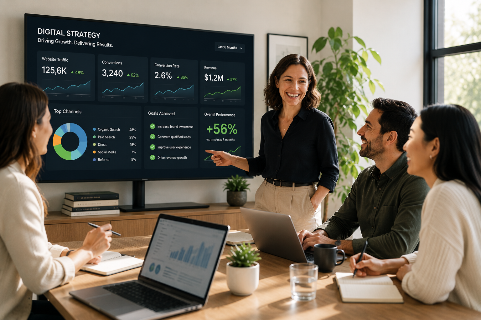 Digital strategy planning and roadmap development