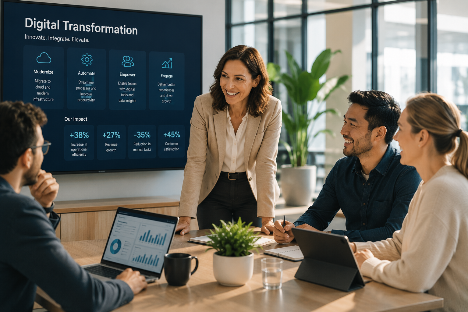 Digital transformation strategy and modernization
